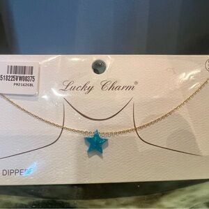 Blue Opal Star Necklace ⭐️
